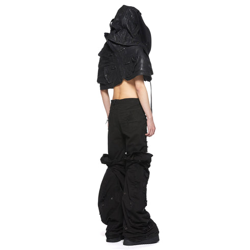 JULIUS 917SKU1-C Black / Gas Mask Raver Skirt